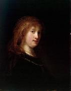 Portrait of Saskia van Uylenburg Rembrandt
